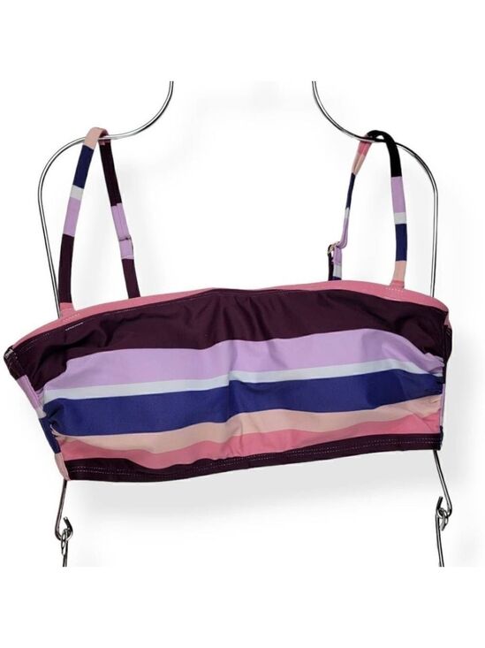 Kona Sol Other - Kona Sol Striped Bandeau Bikini Top XL 16-18